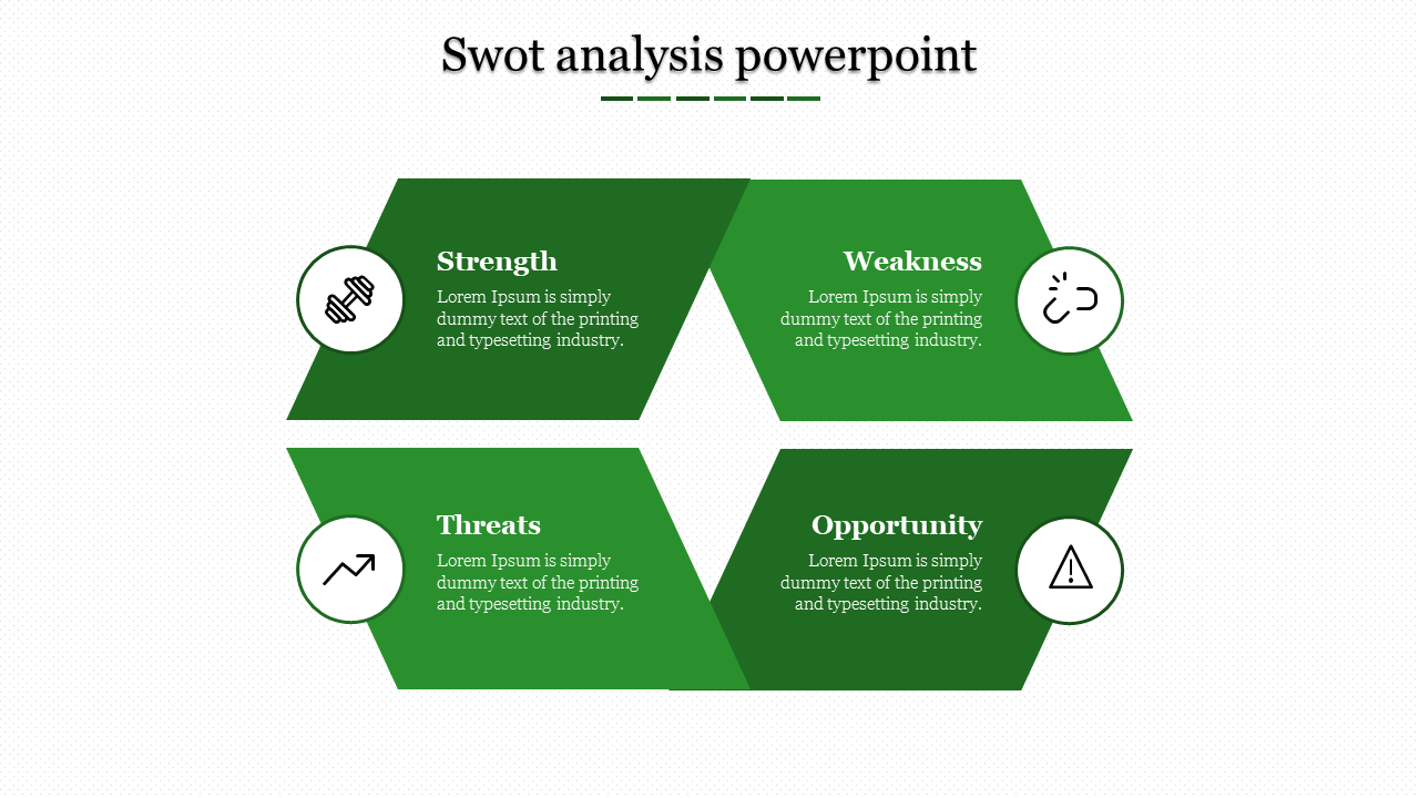 Fantastic SWOT Analysis PowerPoint Template Slides